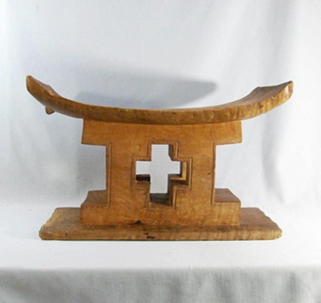Ashanti Chief Stool, Ghana Africa, Mid to Late 20th Century, Deep Honey ...