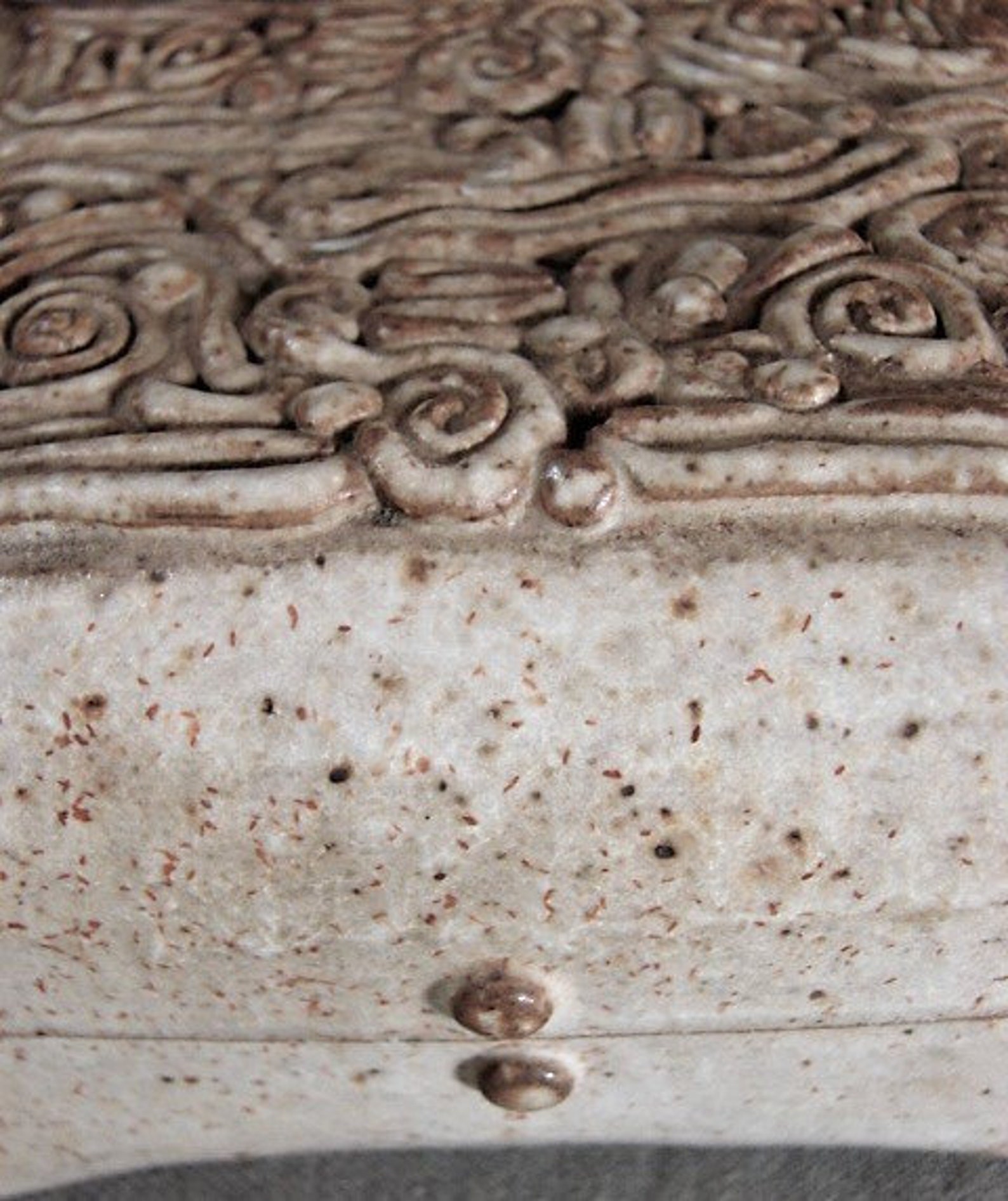 MCM Ceramic Box, Biomorphic Design, Footed Base, Artist Signed - Etsy
