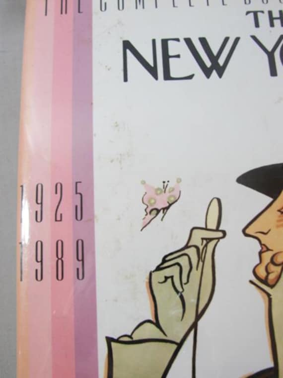 New Yorker Covers 1925-1989, Large Coffee Table Book, 391 Pages