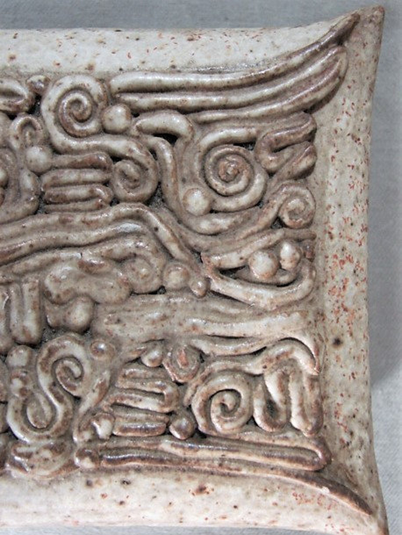 MCM Ceramic Box, Biomorphic Design, Footed Base, Artist Signed - Etsy