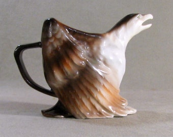 Royal Bayreuth Eagle Creamer, German Porcelain, Wonderful Form