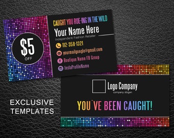 Roeing In The Wild Card | You've Been Caught | Home Office Approved | Wild Card | Business Card | Personalized