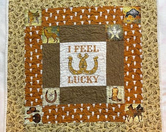 Western baby quilt