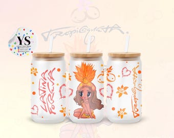 Karol|Tropi|Glass Can|Cup|Gift