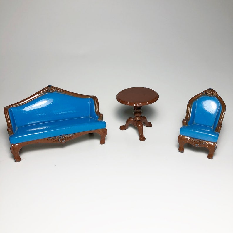 mattel 1980 metal doll furniture