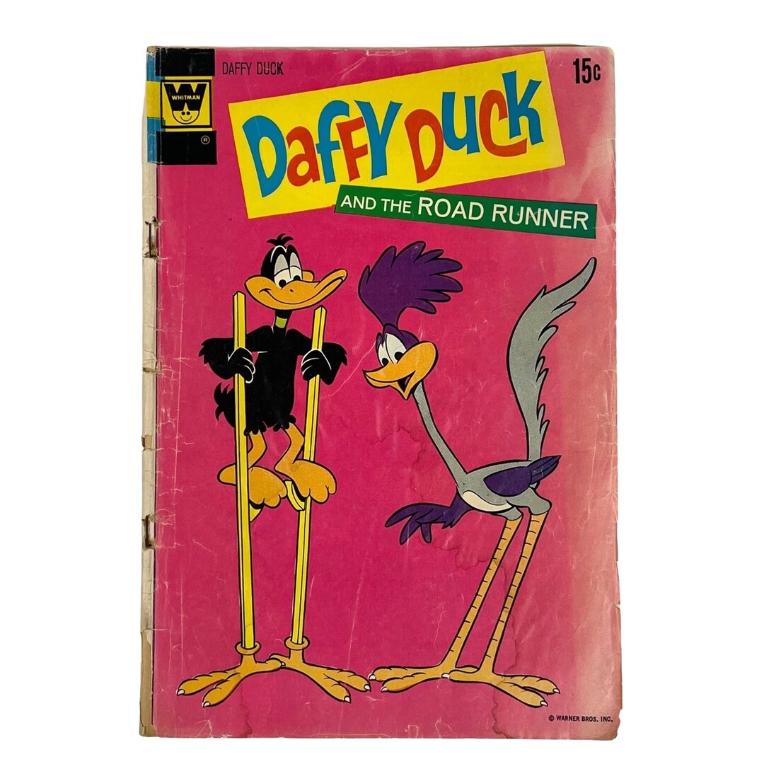 Daffy Duck and the Road Runner Comic Book No. 80 1972 - Etsy