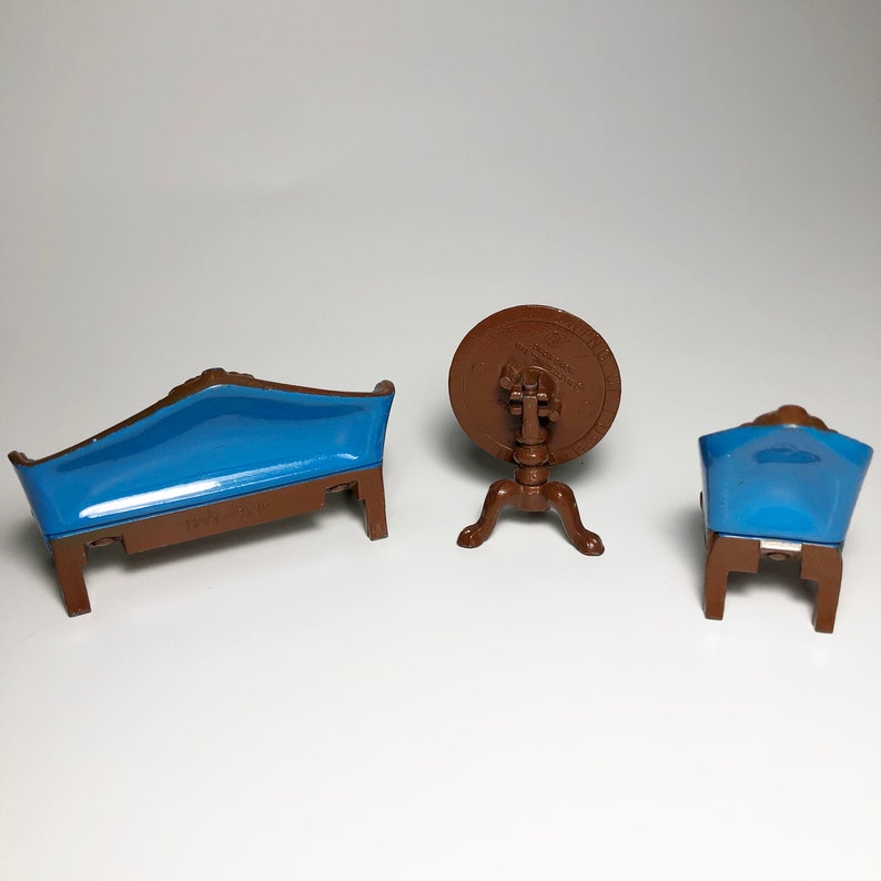 mattel 1980 metal doll furniture