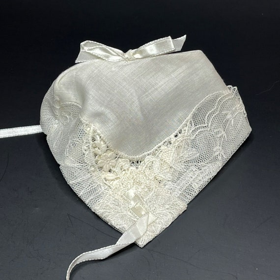 Antique "Magic Hanky" Bridal Handkerchief Baby Bo… - image 7