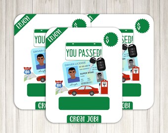 Nieuwe Driver Gas Money-cadeaubon (digitale download)