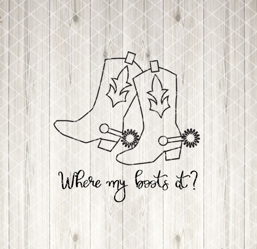 Cowgirl SVG, Cowboy Boots Svg, Western SVG, Rodeo, Line Dancing - Etsy