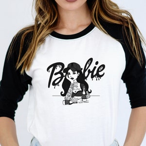 Goth Doll PNG: Rockabilly Girl Sublimation Design (Digital Download)