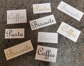 Custom Vinyl Labels: Personalized Home Organization Stickers