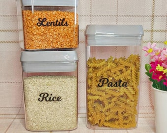 Custom Vinyl Labels: Personalized Home Organization Stickers
