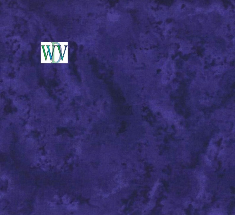May include: A solid purple fabric with a mottled, marbled texture. The fabric has a subtle, uneven pattern throughout.