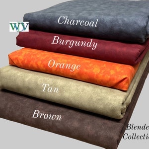 BLENDED Collection - 108&quot; Wide Quilt Backing – 3 Yards – 108&quot; x 108&quot;- 100% Cotton Wide Back - Queen Size - Multiple Colors - FREE SHIPPING