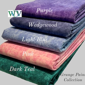 GRUNGE PAINT Collection - 108&quot; Quilt backing – 3 Yards - Queen Size - Multiple Colors –Free Shipping!
