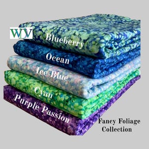 108 inch Quilt Backing Fancy Foliage, Tonal Queen Size Backing, 3 Yards, 108 x 108, Multiple Color Options Available, Fast FREE SHIPPING