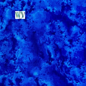 May include: A blue abstract background with a mottled, marbled texture. The background is a deep blue with lighter blue and white swirls and streaks.