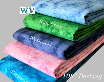 Marble Quilt Backing Fabric – 108" Wide, Soft Cotton