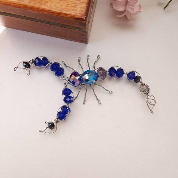 Blue Sunstone Beaded Earrings Tropical Ocean Beach Jewelry Multicolored ...