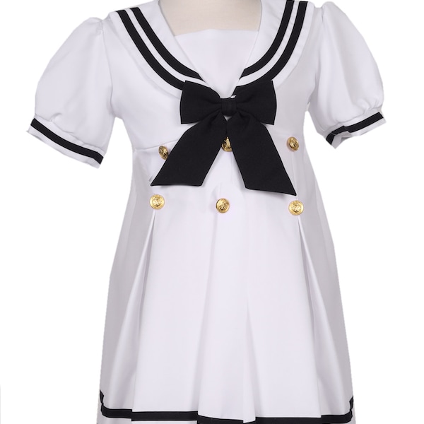 Girls Sailor Outfit w/ Hat main image 1