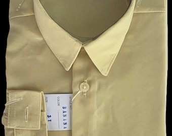 Boys Long-sleeved Dress Shirt (Microfiber)