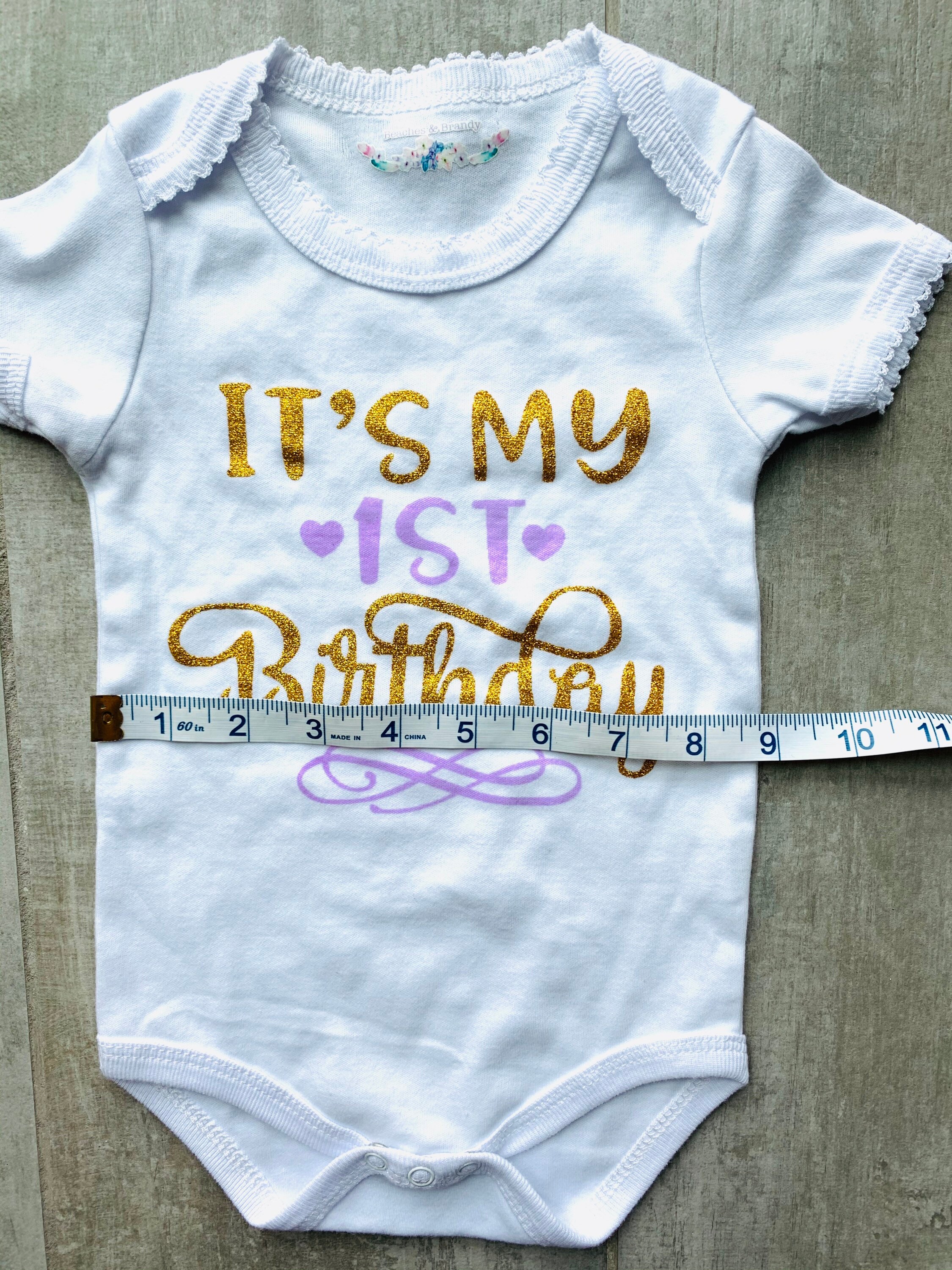1st Birthday Onesie® Birthday Onesie® Baby Girl Clothes Etsy Australia