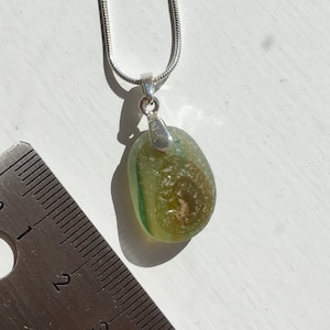 Seaham multi sea glass necklace