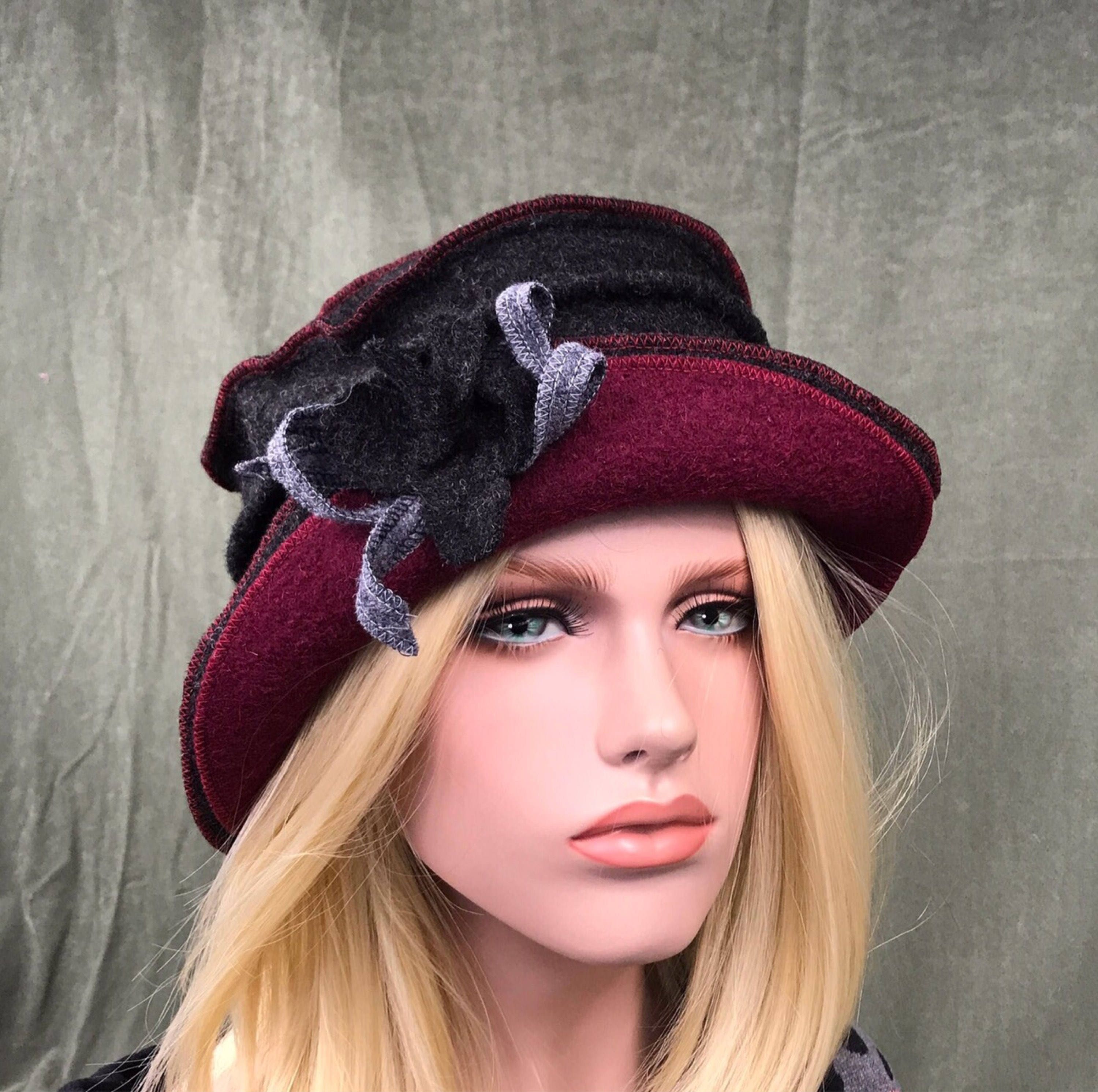 Bonnet Femme SONIA RYKIEL En Laine Noire - Taille Unique, Fait En France