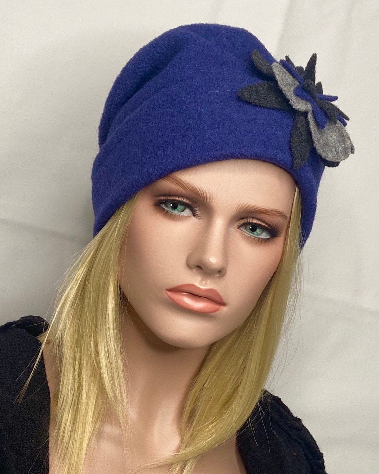 Bonnet Dhiver Femme Chaud, 2 En 1 Bonnet Tricoté Bonnet Dhiver Chaud