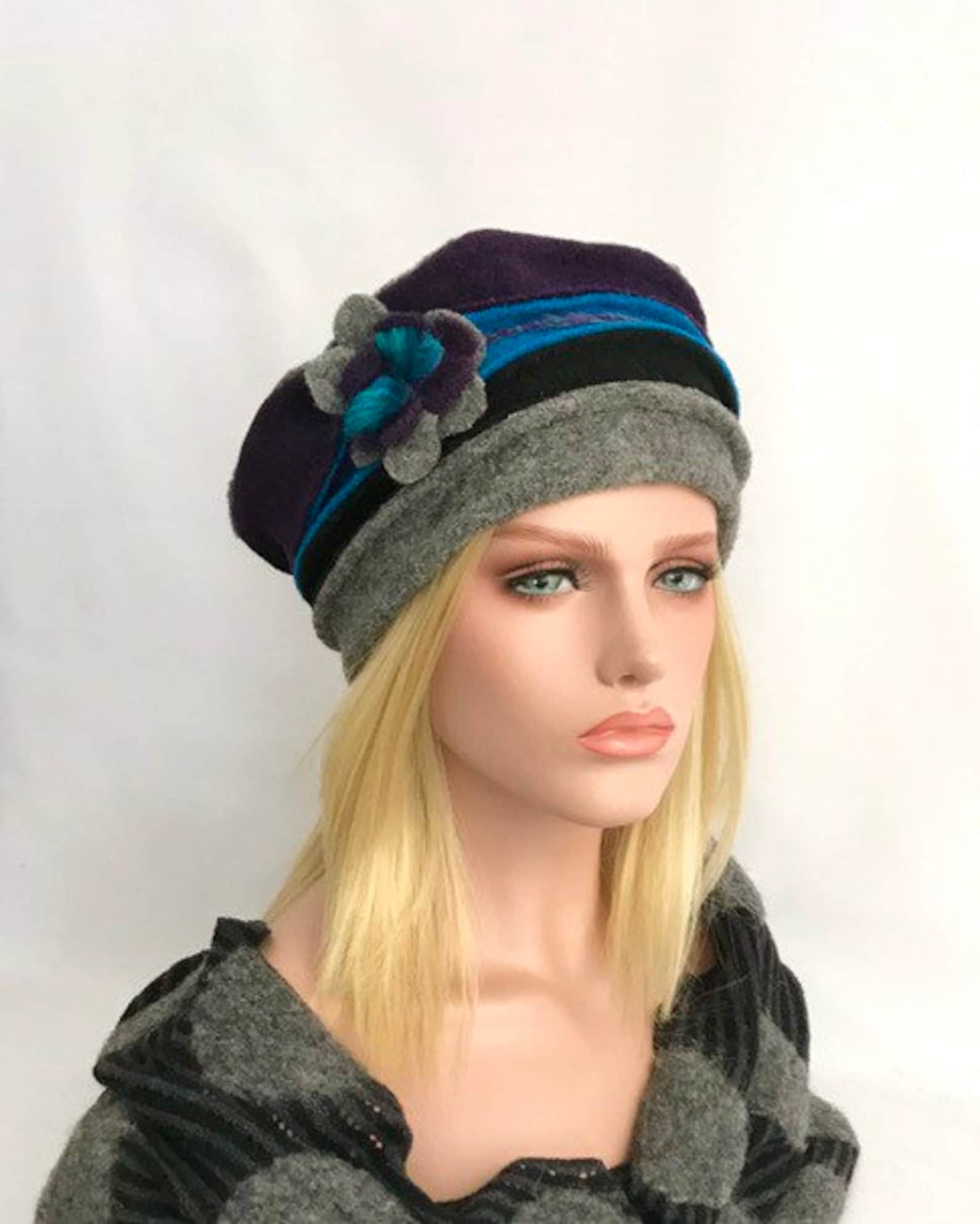 Cappello Turbante Donna Con Piselli - 2 Pezzi In Cotone | Elegante E Protezione Solare