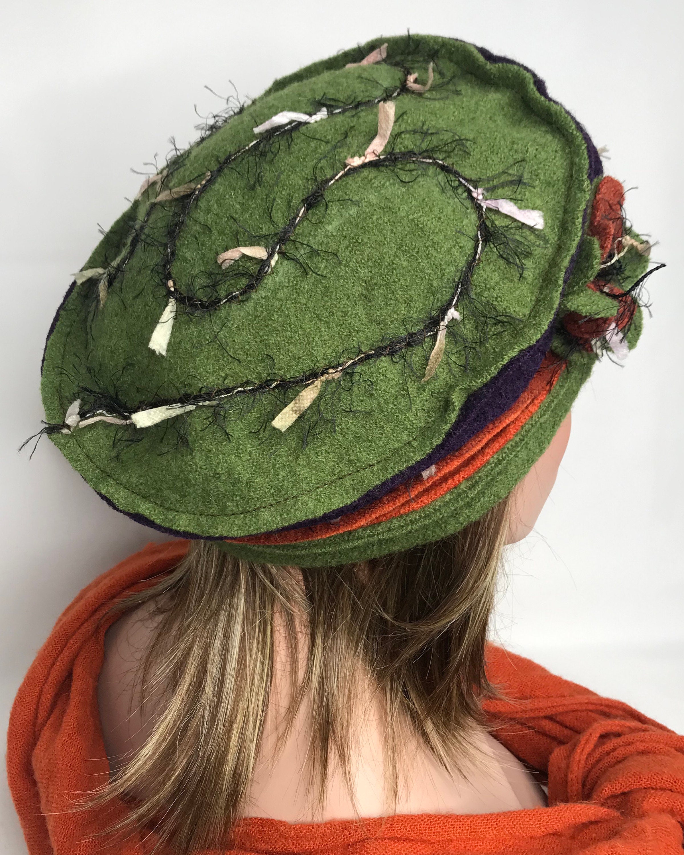 Chapeau D'hiver Femme Prune - Marque Accessorize - Occasion