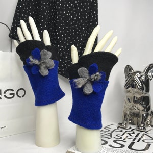 Women&#39;s boiled wool mittens. Winter mittens. Driving mittens. Women&#39;s gloves. Wool gloves. Driving gloves.