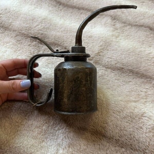 Vintage Union Special Thumb Oiler Oil Can