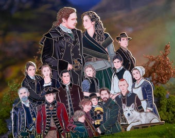 Outlander Jumbo Fantasy Pin 6" LE30