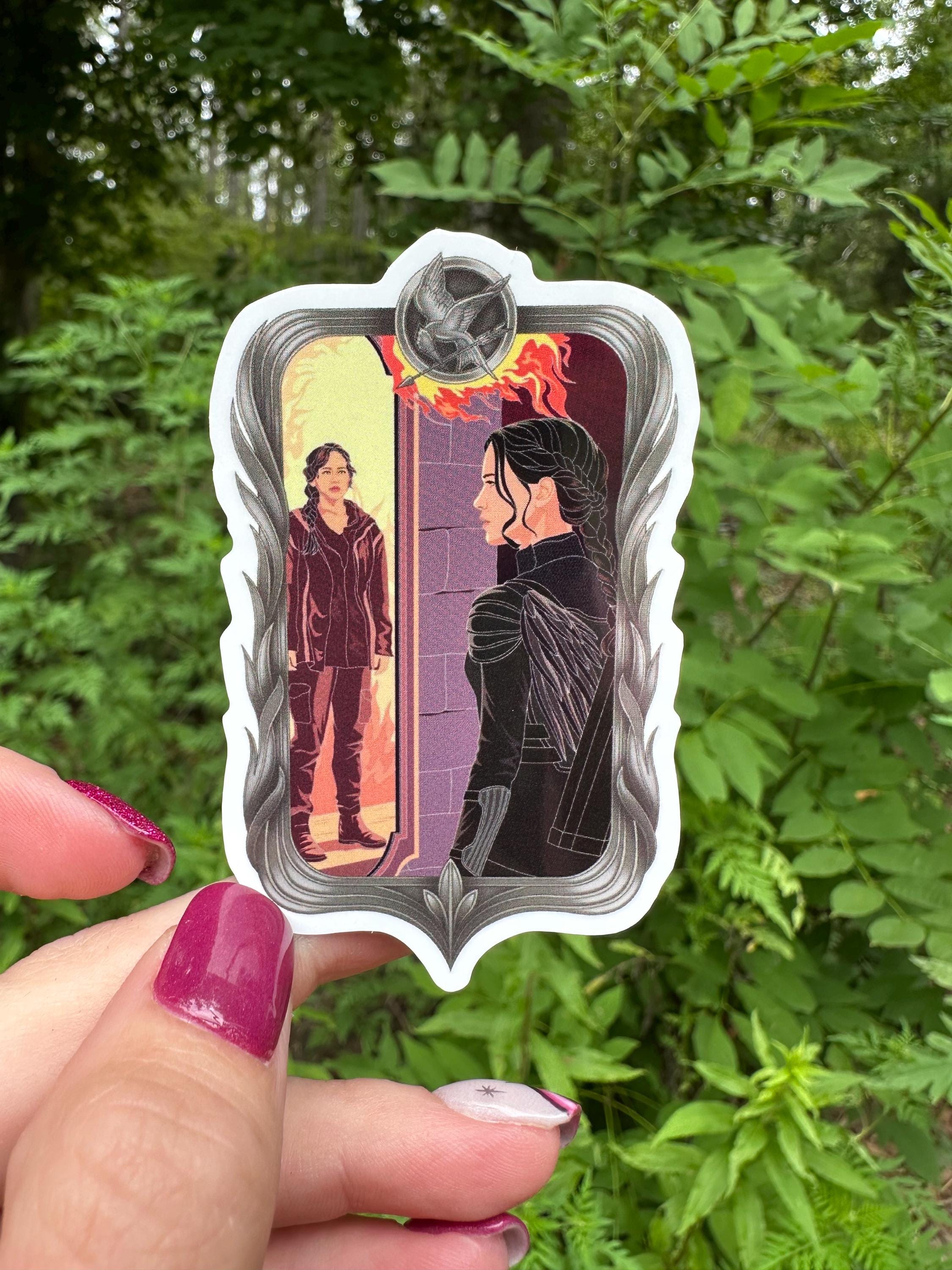 Katniss Sticker - Etsy, image size:2250x3000