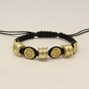 Bullets bracelet 308 + AK , ammo jewelry, gifts for shooters. Gift for boyfriend