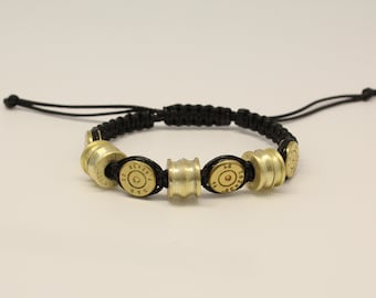 Bullets bracelet 308 + AK , ammo jewelry, gifts for shooters. Gift for boyfriend