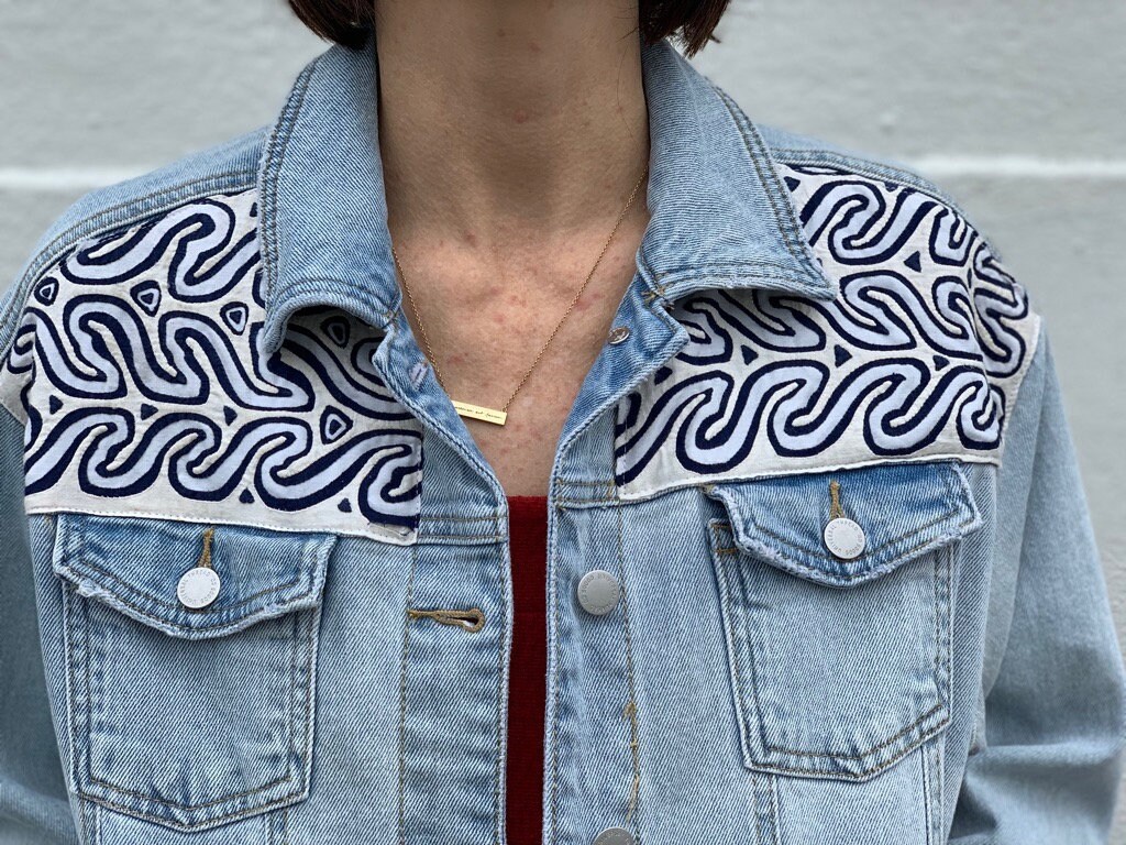 Mola Denim Jacket | Rio - Etsy