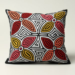 Mola Pillow | Flor Tropical