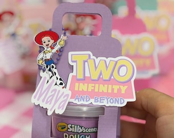 Toy Story Play-Doh Party Favors | Personalized Woody Buzz Birthday Favors