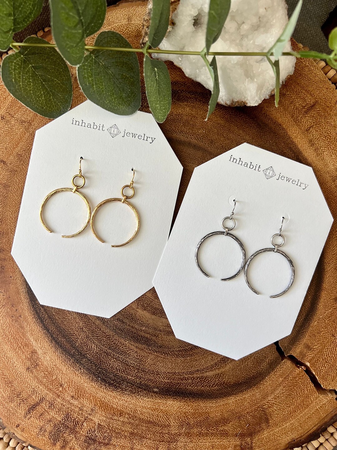 注目の福袋！ Earrings Moon Crescent Gold / Earrings Horn Double その他