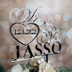 Sr y Sra Cake Topper, Mr and Mrs Cake Topper, Spanish Cake Topper