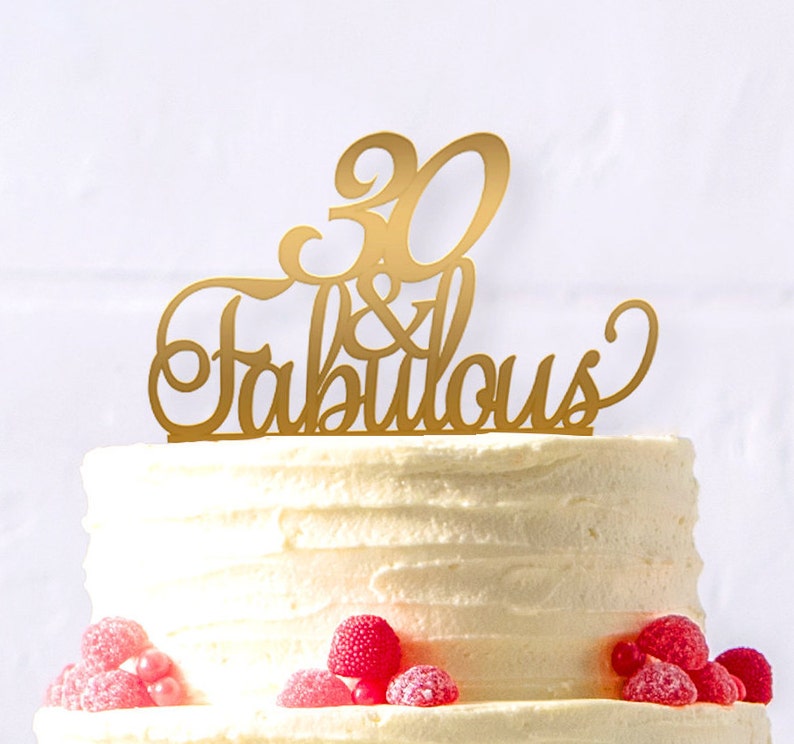 happy birthday cake topper