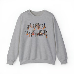 Halloween Physical Therapy Unisex Heavy Blend™ Crewneck Sweatshirt