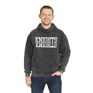 KNIGHTS - Unisex Mineral Wash Hoodie