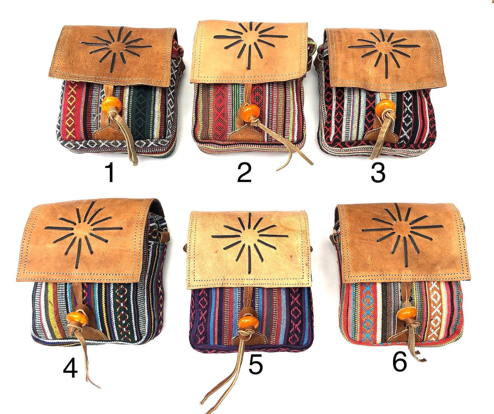 CROSSBODY BAG Hippie Bag Bohemian Bag Boho Bag Boho Cross Etsy