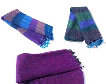 Himalayan Yak Shawl – Handmade Fairtrade Soft Winter Scarf
