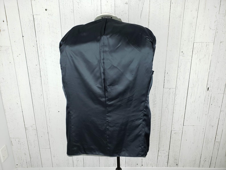 Vintage 90s Nailshead 3 Button Blazer Men/'s 46L Taupe /& Black Sports Coat 46 Long Tall Stars Jacket Wool Blend Retro Wear Wedding Prom
