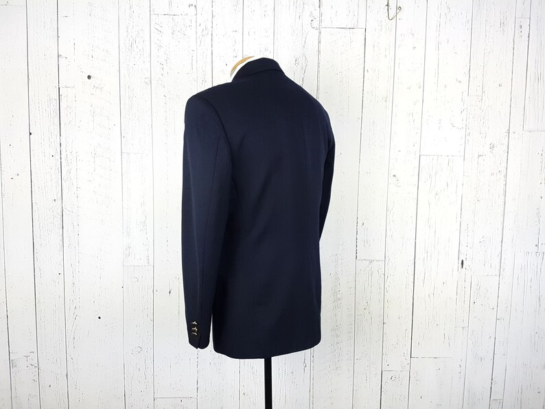 short navy blazer
